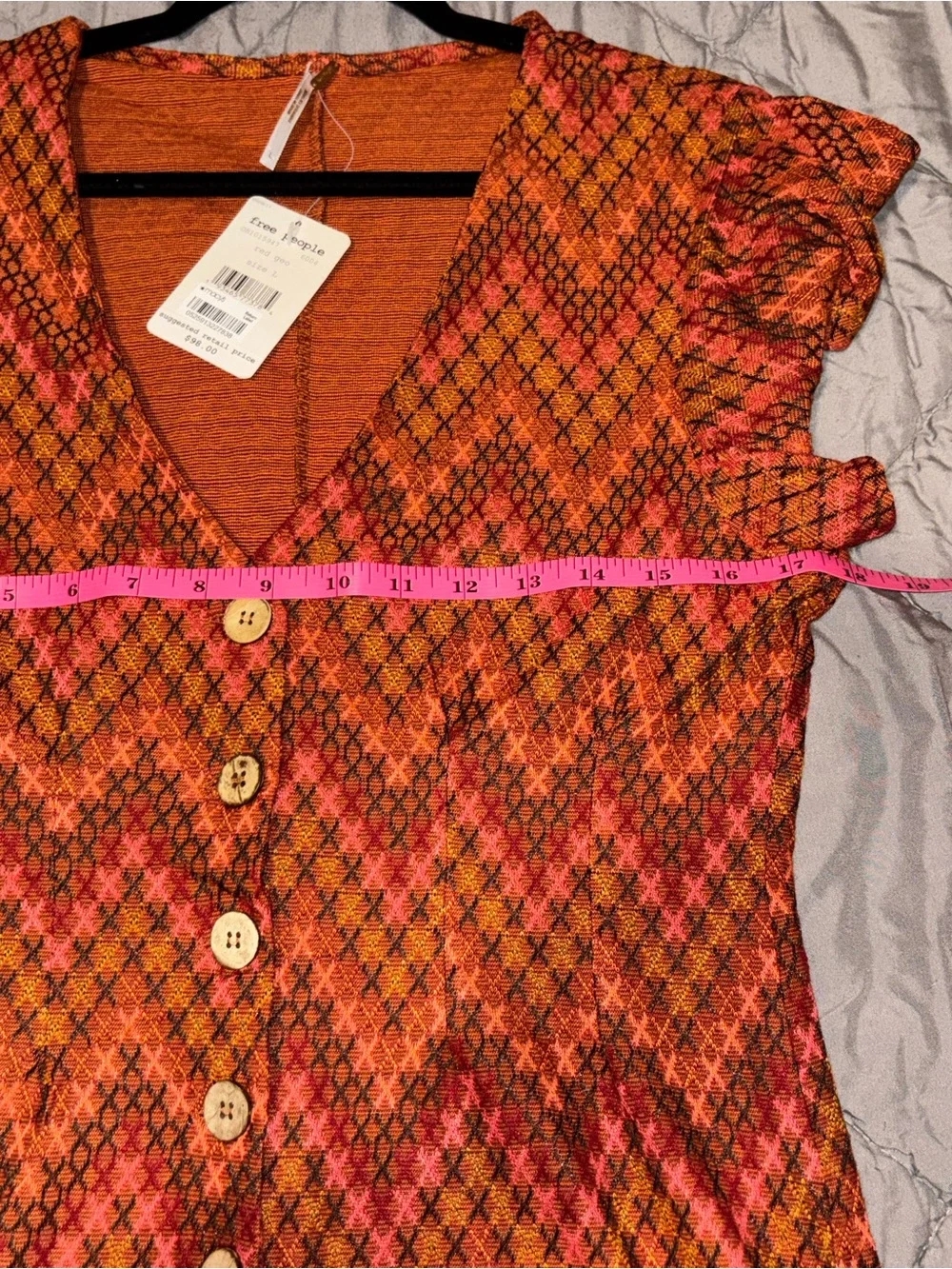 Free People Boho Romper Sz L Festival Summer Cowgirl Boho Hippie